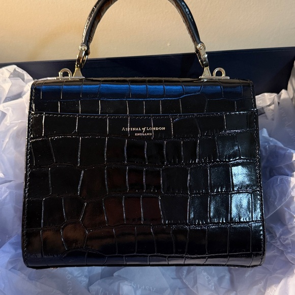 Aspinal of London Midi Mayfair purse with strap. Brand new condition! - Picture 3 of 12